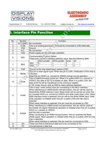 EA W128032-XALG Datasheet Page 6