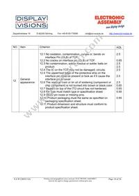 EA W128032-XALG Datasheet Page 18