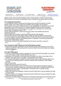 EA W128032-XALG Datasheet Page 22