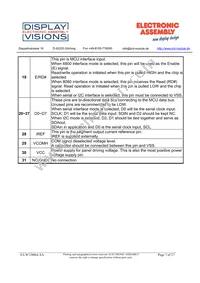 EA W128064-XALG Datasheet Page 7