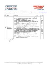 EA W128064-XALG Datasheet Page 19