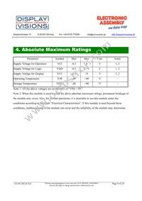 EA W128128-XALG Datasheet Page 8