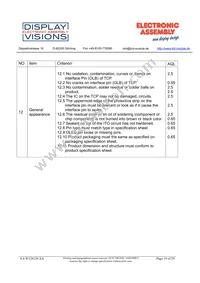 EA W128128-XALG Datasheet Page 19