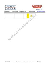 EA W128128-XALG Datasheet Page 21