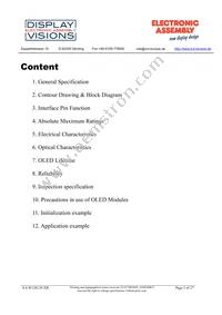 EA W128128-XRLW Datasheet Page 2
