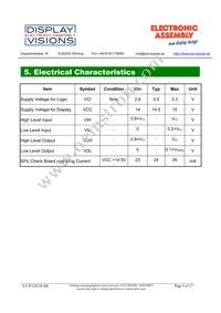 EA W128128-XRLW Datasheet Page 9