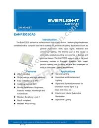 EAHP3535GA0 Datasheet Cover
