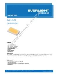 EAHP5630WA1 Datasheet Cover