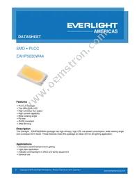 EAHP5630WA4 Datasheet Cover