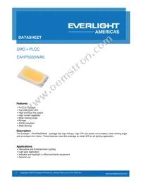 EAHP5630WA6 Datasheet Cover