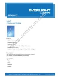 EALP05RDDBA4 Datasheet Cover