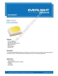 EAPL3020WA3 Datasheet Cover