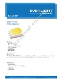 EAPL3020WA6 Datasheet Cover