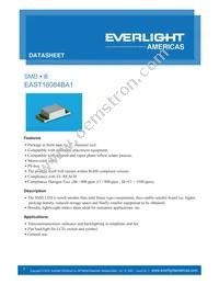 EAST16084BA1 Datasheet Cover