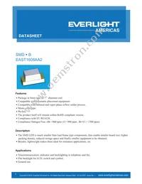 EAST1608AA2 Datasheet Cover