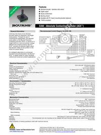 EAW0J-R24-AE0128L Datasheet Cover