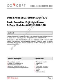 EB01-6MBI450U4-170 Datasheet Cover