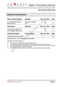 EB01-FS150R12KE3G Datasheet Page 3