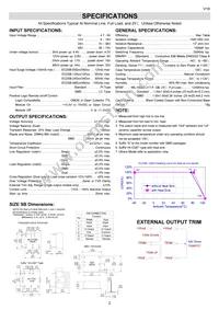 EC2SBW-48D15 Datasheet Page 2