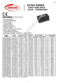 EC3SA-48D15N Datasheet Cover