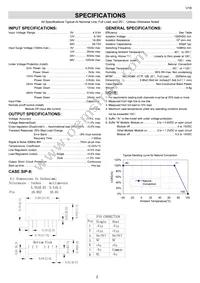 EC3SA-48D15N Datasheet Page 2
