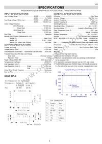 EC3SAW-48D15P Datasheet Page 2