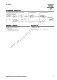 EC5525NPAP-1 Datasheet Page 3