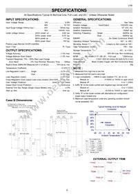 EC7BW-48D15NS Datasheet Page 2