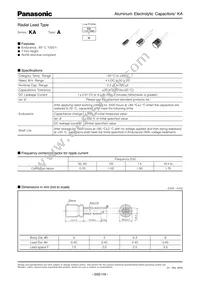 ECE-A1HKAR47I Datasheet Cover