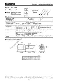 ECE-A1HKK010 Datasheet Cover