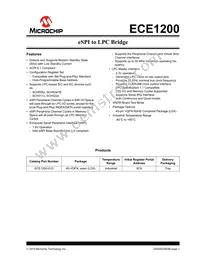 ECE1200-I/LD Datasheet Cover