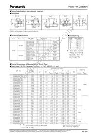 ECH-S1H102FZ Datasheet Page 2
