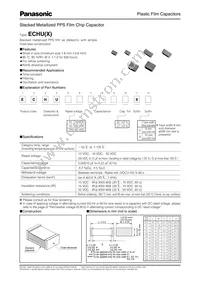 ECH-U01273GX5 Datasheet Cover