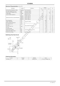 ECH8649-TL-H Datasheet Page 2