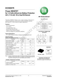 ECH8697R-TL-W Datasheet Cover