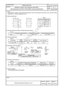 ECJ-1V60J106M Datasheet Page 2