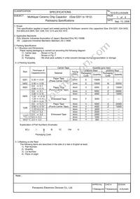 ECJ-1V60J106M Datasheet Page 19