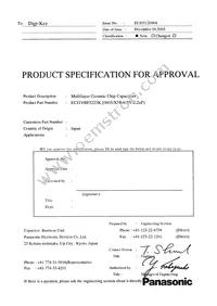 ECJ-1VBFJ225K Datasheet Cover