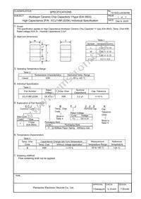ECJ-1VBFJ225K Datasheet Page 2