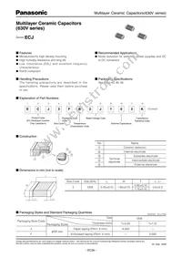 ECJ-3FB2J472K Datasheet Cover