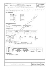 ECJ-3YF1C106Z Datasheet Page 2