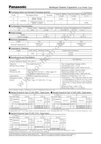 ECJ-8YB1A106M Datasheet Page 2