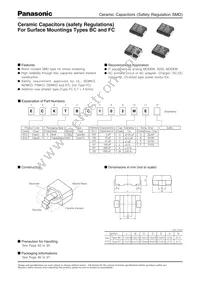 ECK-TFC102KB Datasheet Cover