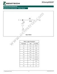 ECLAMP0504T.TCT Datasheet Page 5