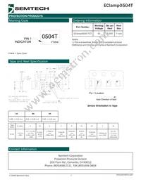 ECLAMP0504T.TCT Datasheet Page 7