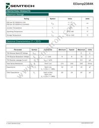 ECLAMP2384K.TCT Datasheet Page 2