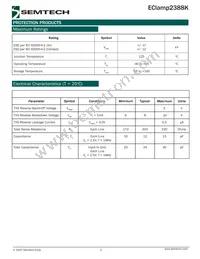 ECLAMP2388K.TCT Datasheet Page 2