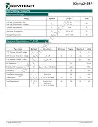 ECLAMP2458P.TCT Datasheet Page 2