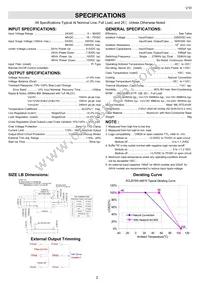 ECLB75W-24D15N Datasheet Page 2