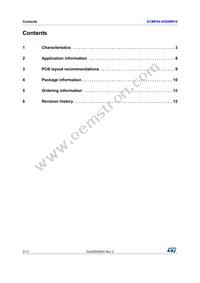 ECMF04-4HSWM10 Datasheet Page 2